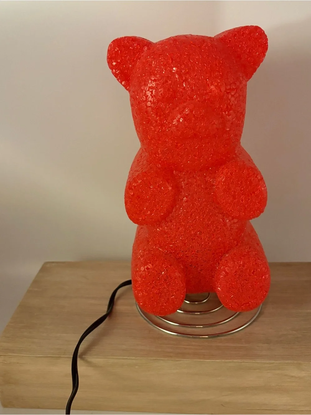 Red Gummy Bear Accent Lamp